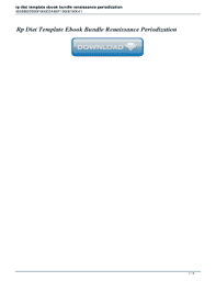 Below are 47 working coupons for rp diet app referral code from reliable websites that we have updated for users to get maximum savings. Renaissance Periodization Diet Pdf Fill Online Printable Fillable Blank Pdffiller