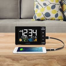 This video shows you how to perform a basic restart of your la crosse technology product. Buy La Crosse Technology Color Alarm Clock With Temperature And Usb Port Online In Indonesia 42286868