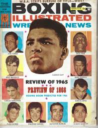 1966 Boxing Illustrated magazine Muhammad Ali Cassius Clay Dick Tiger GOOD 