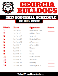 Printable Georgia Bulldogs Football Schedule Georgia Bulldogs Georgia Bulldogs Football Nebraska Cornhuskers Football