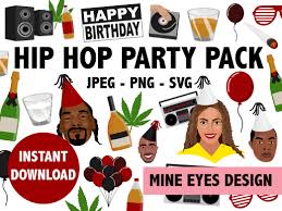 Download Hip Hop Party Icon Collection Graphic By Mine Eyes Design Creative Fabrica PSD Mockup Templates