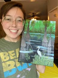 A couple of paintings are done in the last couple weeks. One is Louis  Armstrong. I did that one this past weekend, and then there's the one