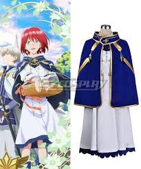 Snow White With The Red Hair Akagami No Shirayukihime Shirayuki Dress Cosplay Costume Red Hair Costume Snow White With The Red Hair Red Hair Outfits
