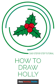 Maybe you would like to learn more about one of these? How To Draw Holly For Christmas Really Easy Drawing Tutorial