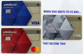 9211, 9222, 9223, 9311, 9399, 9402, 9405, 4814. Affin Duo Credit Card