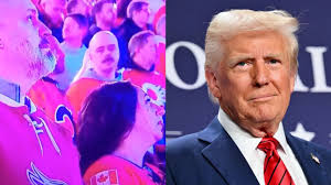 Fans of Canadian NHL teams loudly booed "The Star-Spangled Banner" at games  across Canada over the weekend after Trump imposed 25% tariffs