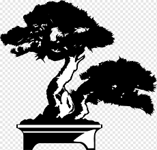 Gratis untuk komersial tidak perlu kredit bebas hak cipta. Bonsai Tree Computer Icons Bonsai Monochrome Fictional Character Black Png Pngwing