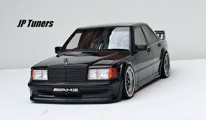 1 18 Mercedes E190 Evo Amg Tuning Jp Tuners Alte Schule Automobil W116