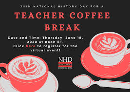Like commuting and cubicles, coffee breaks are a staple of office culture—one that's so ingrained in employees' lives today, the town honors this history by hosting an annual coffee break festival. National History Day On Twitter Teachers Join Us Thursday June 18 At 12 Pm Et For Our Teacher Coffee Break A Live Virtual Chat With The Nhd2020 Virtual Pd Presenters Sign Up