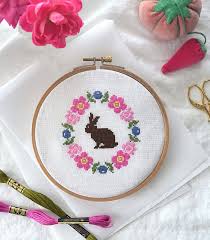 Check spelling or type a new query. Sew French Free Bunny Bloom Cross Stitch Pattern