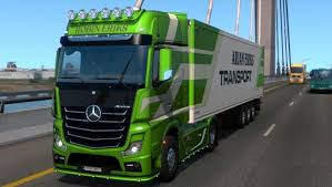 Mercedes Actros Mp5 1963 Edition 1 Man On The Moon V1 1 For 1 39 Ets2 Euro Truck Simulator 2 Mods American Truck Simulator Mods
