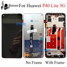 The huawei p40 lite 5g features rounded corners on its display. Original 6 5 For Huawei P40 Lite 5g Global Cdy Nx9a Cdy N29a Lcd Display Touch Screen Digitizer Assembly With Frame Mobile Phone Lcd Screens Aliexpress