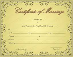 Check spelling or type a new query. Decorative Marriage Certificate Template For Word Pdf
