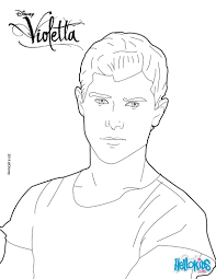 Discover This Beautiful Coloring Page Of The Disney Series Violetta Here A Portrait Of Diego A Nice Coloring Pages Fairy Coloring Pages Disney Coloring Pages