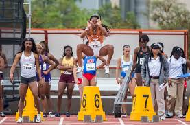 She is the american junior record holder in the indoor long jump.1 she broke. Ut Track Duo Has Sights Set On Texas Relays Ncaa Olympic Successes