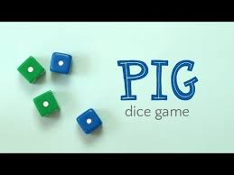 Dice math games are simple and fun.everyone loves rolling dice. Pig Dice Game Youtube