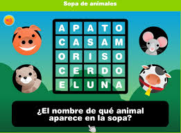 Aquí su hijo aprende jugar con los diseños. Juego De Sopa De Animales Discovery Kids Didactalia Material Educativo