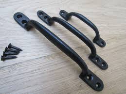 25 pack vintage cabinet pulls and handles,antique copper drawer pulls dresser pulls,copper handles for cabinets,3.5 inch hole centers kitchen pulls. Cast Iron Kitchen Cabinet Door Cupboard Drawer D Sash Pull Handles Ironmongery World