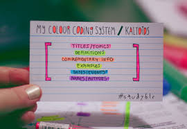 Kaltoids I Love Colour Coding And To Be Honest It Took Me A While To Assign Each Colour A Meaning School Study Tips School Motivation School Organization