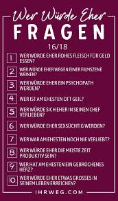 Diese quiz fragen sind für erwachsene gut geeignet. 180 Ungewohnliche Und Lustige Wer Wurde Eher Fragen