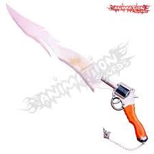 I think tc meant, why doesn't squall use the gun part of the sword seperate from the gunblade. Final Fantasy Squall Cutting Trigger Gunblade