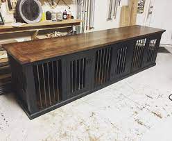 60 Vind Ik Leuks 3 Reacties Artsy Reclaimed Artsy Reclaimed Op Instagram Triple Large Farmhouse Style Dog Dog Crate Furniture Diy Dog Crate Dog Kennel