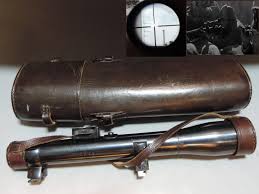 Rare Dr. Walter Gerard from B 3x Charlottenburg WW2 German sniper rifle  scope