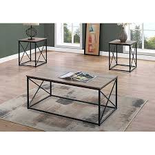 These not only work perfectly in smaller rooms, but they also give you the perfect spot for table lamps, decorative pieces or even a remote control. Dark Taupe And Black Metal Accent Tables Set Of 3 Kirklands