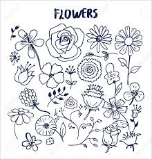 Check spelling or type a new query. Set Of Hand Drawn Flowers Vector Illustration With Cute Black Sketches Of Roses Chamomiles Lilys Violets Orchid Aster Poppies And Other Lovely Flowers Royalty Free Cliparts Vectors And Stock Illustration Image 101108913