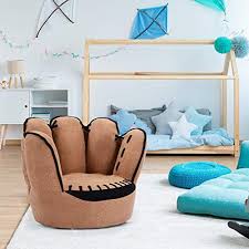 Garden chairs and sun loungers(64). Costzon Kids Sofa Chair Baseball Glove Shaped Fingers Style Toddler Armchair Living Room Seat Children Furniture Tv Chair The Frumcare Store