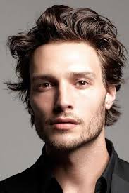 Long to short wavy hairstyle for men; Medium Length Wavy Fade Haircut Medium Length Wavy Mens Haircuts Novocom Top