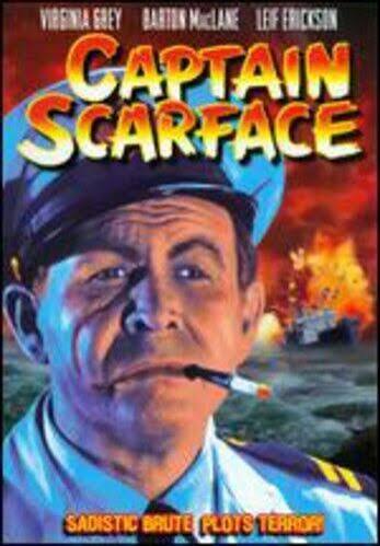Captain Scarface DVD, Virginia Grey,Leif Erickson,Barton Maclane,