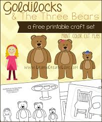 Free Goldilocks And The 3 Bears Pack With Crafts Storytime Crafts Goldilocks And The Three Bears Bears Preschool