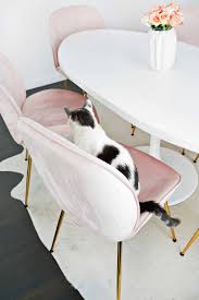 Pair the adeline with any of tov's luxe velvet dining chairs for a sensational look. How I Found My Dream Dining Chairs A Beautiful Mess