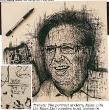 Now Gerry gets a portrait from the lockdown artist