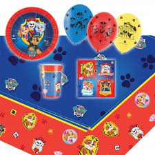 Pour un gâteau d'anniversaire décoré rapidement et de manière ludique, voici le kit décor gâteau pat patrouille. Kit Anniversaire 8 Personnes Pat Patrouille My Party Kidz