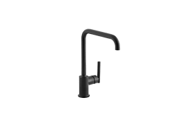 matte black kitchen faucets