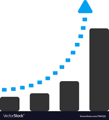 Bar Chart Positive Trend Icon