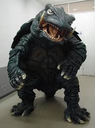 Lifesize Bullmark Godzilla Gamera Kaiju Statue Tin Toy Mostri