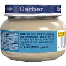 Gerber 2nd Foods Chicken Gravy 2 5 Oz Glass Jars Meijer