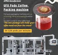 UFO drip coffee packaging machine - AFPAK-PROFESSIONAL IN COFFEE CAPSULES  PACKING