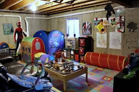 Put overnight guests up in comfort or enjoy the bonus bedroom yourself with this professional advice for converting your basement. Unfinished Basement Ideas Cozy Playroom For Kids