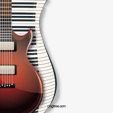 Fashion Electric Guitar And Piano Keyboard Fashion Electric Guitar Piano Keyboard Png Transparent Clipart Image And Psd File For Free Download Electric Guitar Vector Patterns Design Guitar
