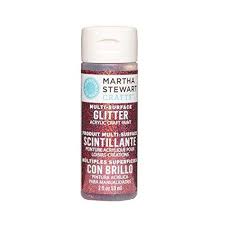 Martha Stewart Crafts Multi Surface Glitter Acrylic Craft