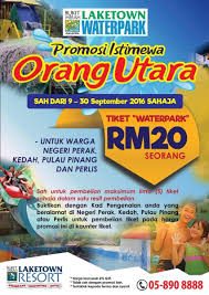 Stroll along the lakeside or visit the waterparks in this relaxing area. Uzivatel Ø´Ø§ÙÙŠÙ‚ Ø²ÙŠÙƒØ±ÙŠ Na Twitteru Bukit Merah Laketown Waterpark Buat Promosi Tiket Rm20 Seorang Untk Warga Utara Shaziktravel Shazikfacts