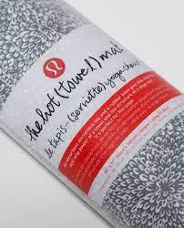Lululemon The Hot (Towel) Mat - Plush Petal Black Ghost / Almost Pear -  Lulu Fanatics