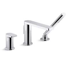 Modern bathroom antique brass mixer tap waterfall led roman tub filler faucet. Roman Tub Faucets At Faucetdirect Com