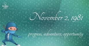 Sep 08, 2021 · november trivia questions and answers interesting facts. 19 Fun Birthday Facts About November 2 1981 You Must Know Birthday Fun Fun Facts Birthday