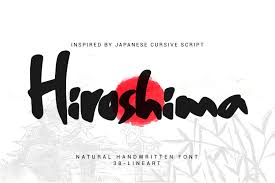 Test drive, character map, etc. Hiroshima Is A Bold Handwritten Font Carefully Handcrafted To Become A True Favorite Its Casual Charm Makes It Appear Wonderfully Di 2020