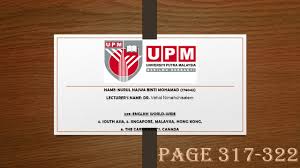 How to pursue law studies after spm? Name Nurul Najwa Binti Mohamad 176042 Lecturer S Name Dr Vahid Nimehchisalem 229 English World Wide 4 South Asia 5 Singapore Malaysia Hong Kong Ppt Download